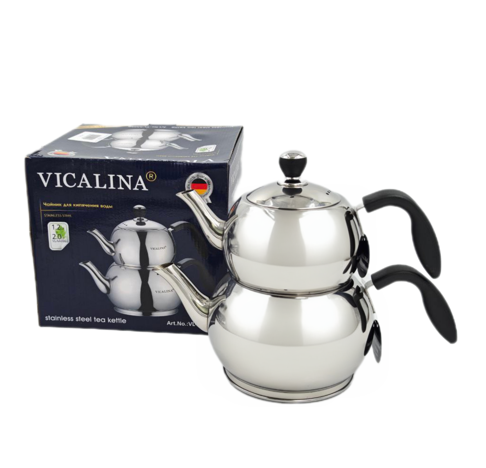 Турецкий чайник двойной Vicalina