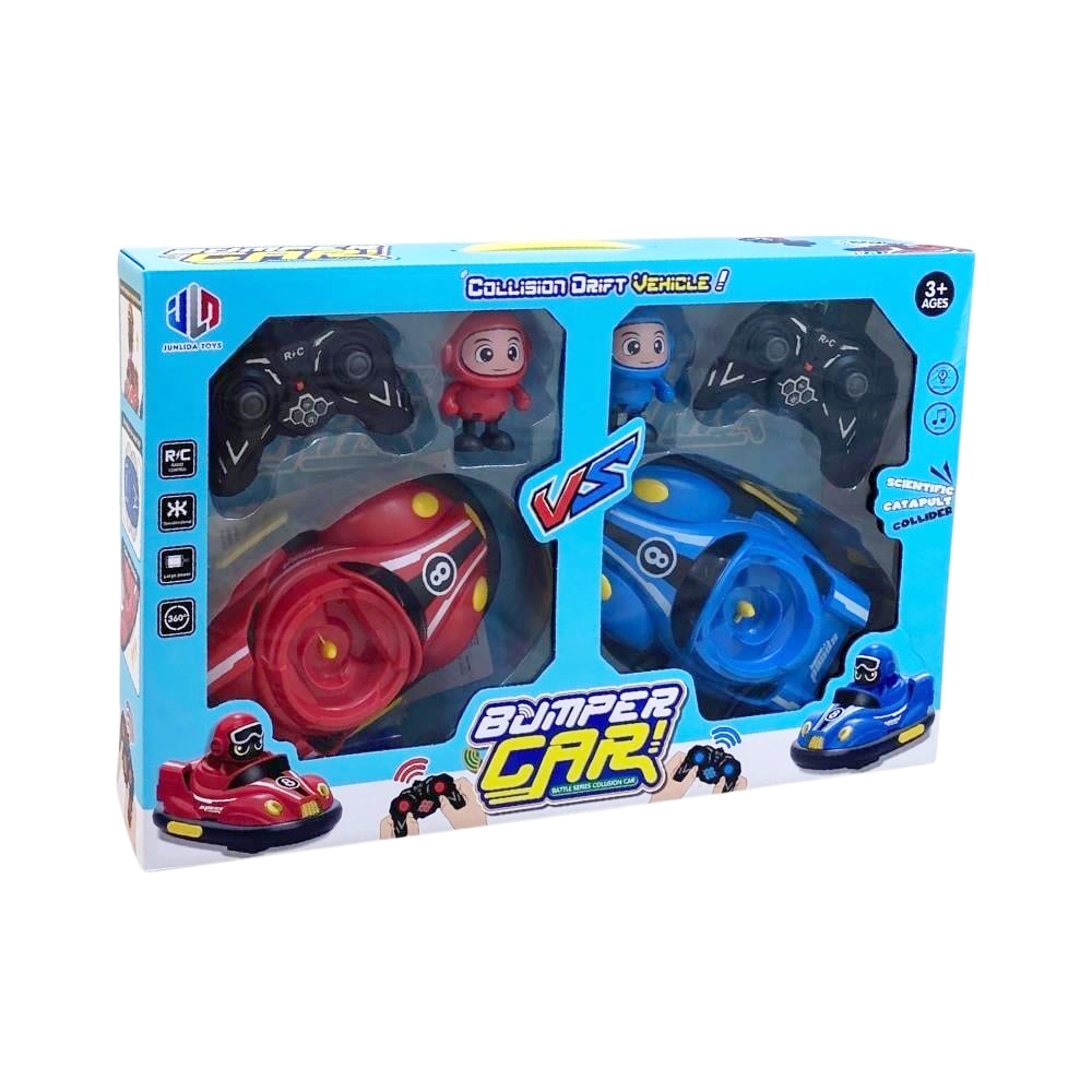 Перезаряжаемые машинки-бамперы с дистанционным управлением