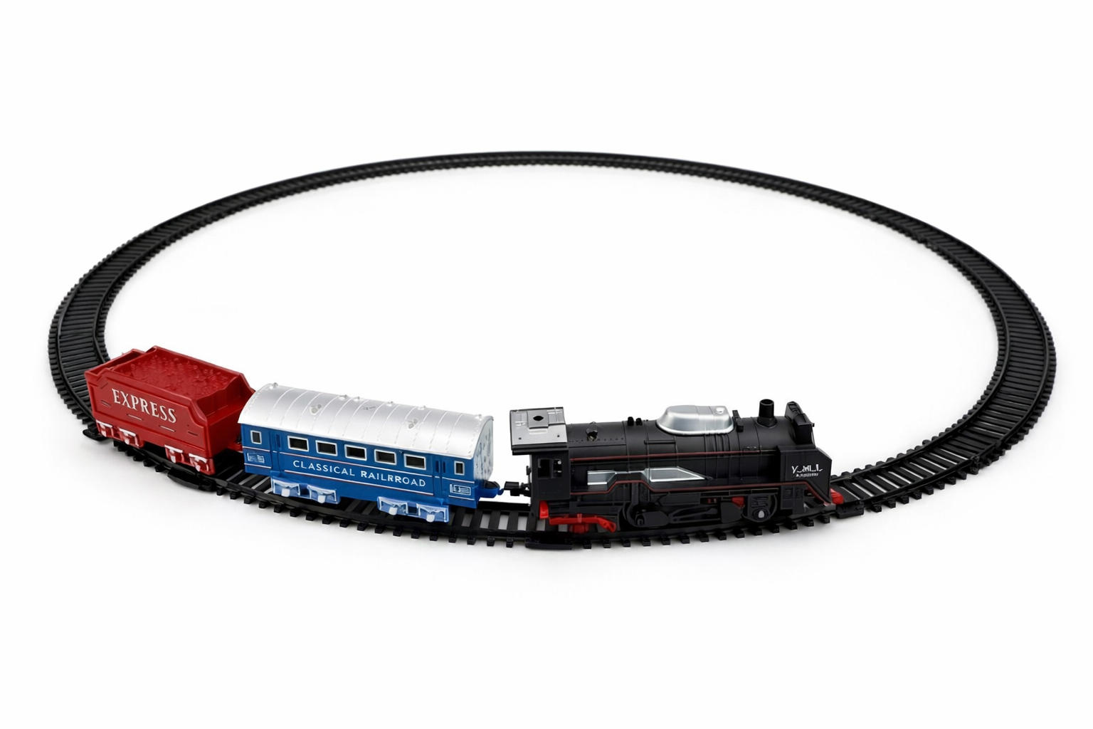 Детский железнодорожный набор Track Car Model с поездом