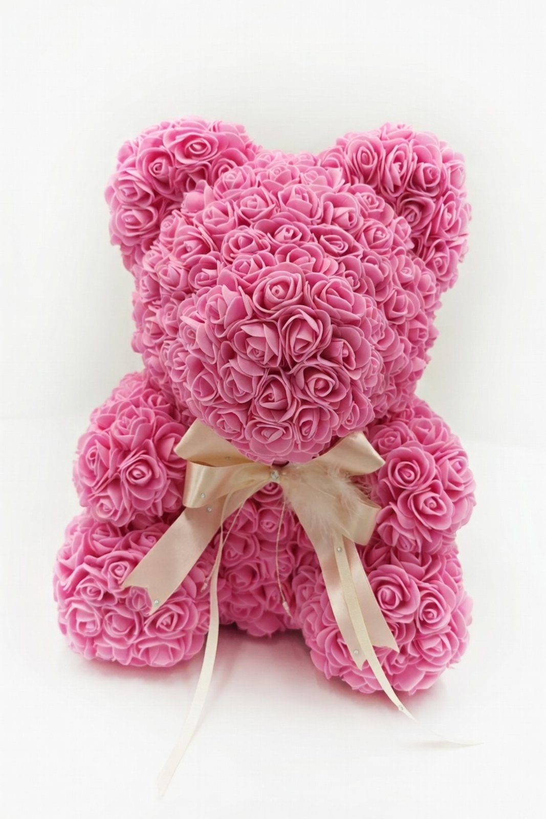 Мишка из роз 3D