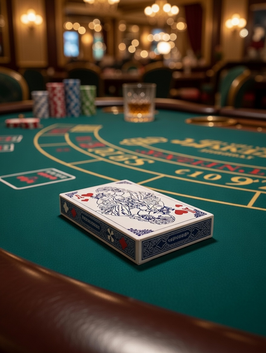 Карты игральные с пластиковым покрытием