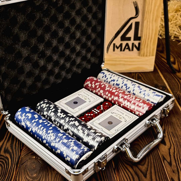Набор для покера в чемодане