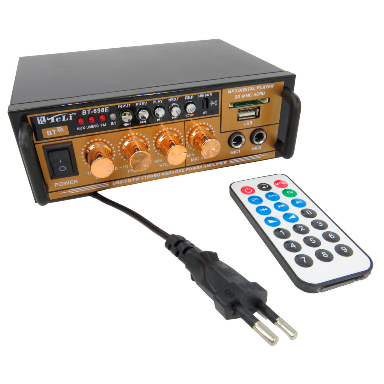 Компактный и мощный усилитель(400W)