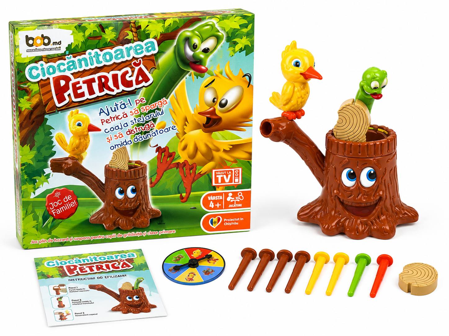 Настольная игра Дятел Петрикэ