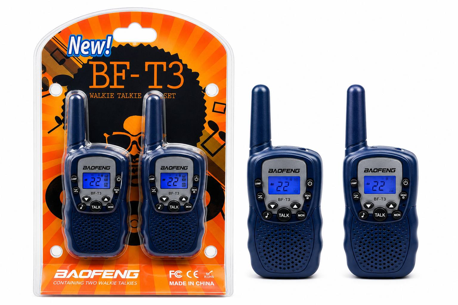 Комплект раций BF-T3