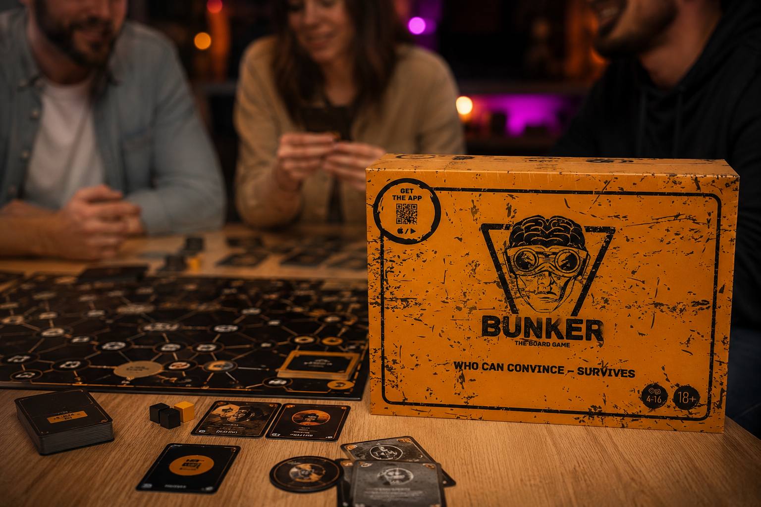 Настольная игра BUNKER на английском языке