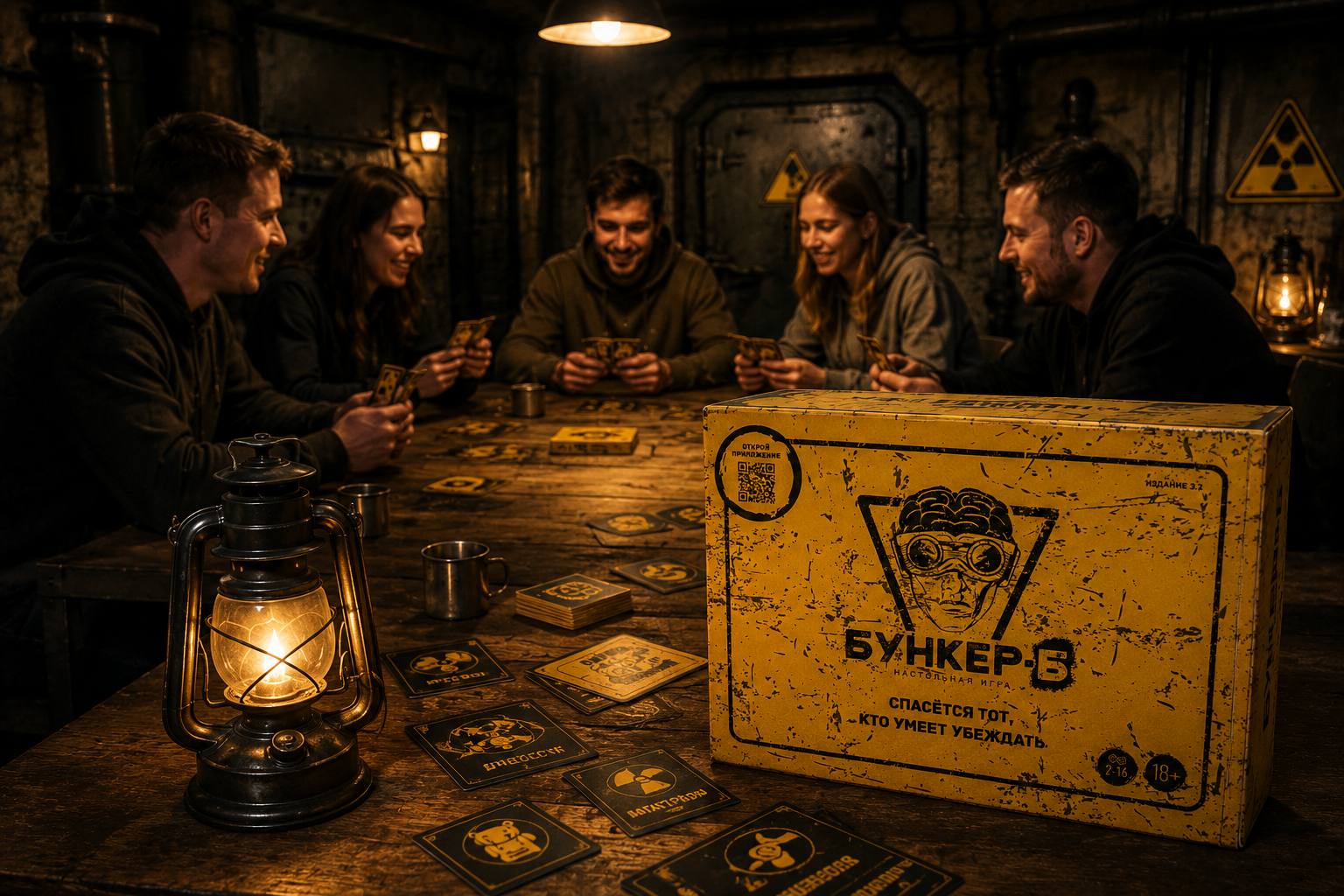 Настольная игра «Бункер-Б» издания 3.2